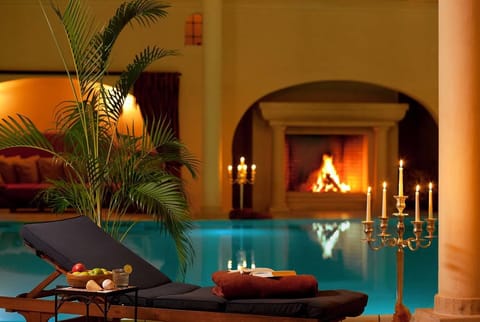 Indoor pool, outdoor pool, open 7 AM to 10 PM, sun loungers