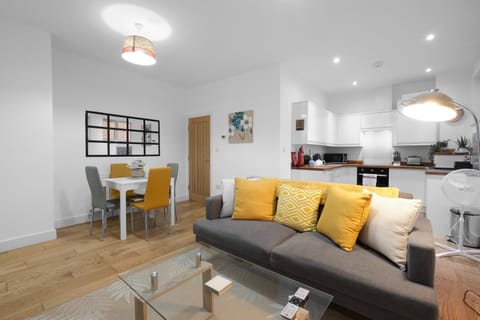 Family Apartment | Living area | 42-inch Smart TV with digital channels, Netflix, streaming services