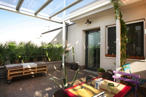 Standard Double Room Single Use | Terrace/patio