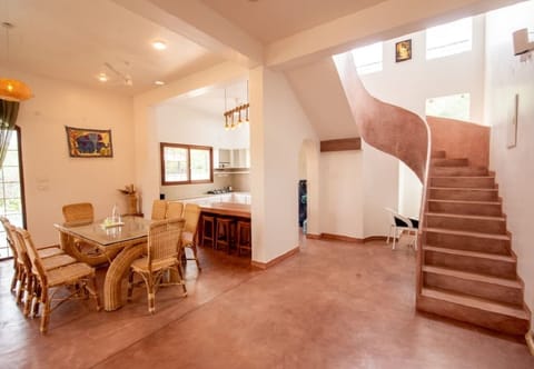 Luxury Villa, 4 Bedrooms, Garden View | Living area | Flat-screen TV