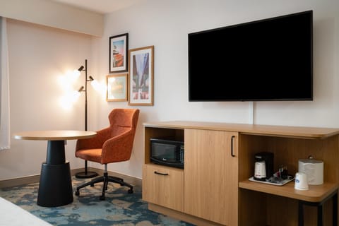 42-inch LCD TV with cable channels, TV