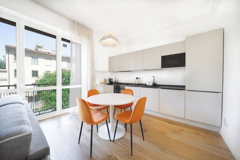 Comfort Apartment, Balcony | Living area | Flat-screen TV