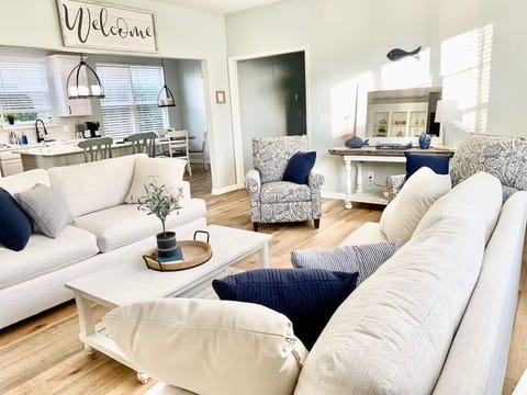 House, Multiple Beds, Patio, Garden View (Saltee Cove) | Living area | 42-inch flat-screen TV with digital channels