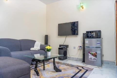 Classic Apartment | Living area | 32-inch Smart TV with digital channels