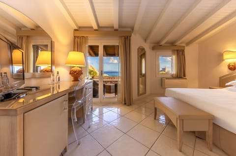 Standard Double Room, Sea View (Balcony) | Minibar, in-room safe, desk, free WiFi