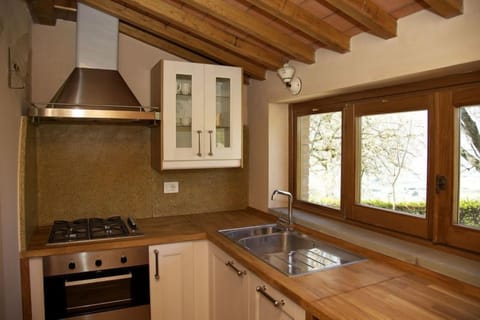 Villa, 1 Bedroom (Gellino) | Private kitchen | Full-size fridge, oven, stovetop, dishwasher