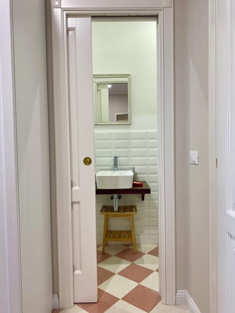 Shower, free toiletries, hair dryer, slippers