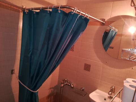 Family Suite, Balcony, Pool View | Bathroom | Shower, hair dryer, towels, soap