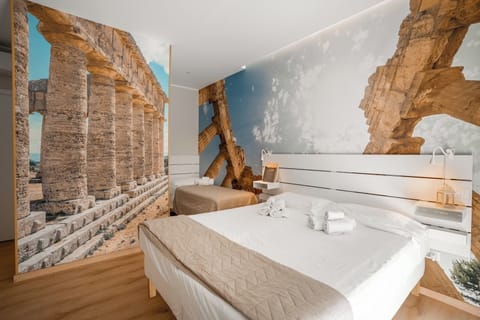 Luxury Triple Room, City View | Blackout drapes, soundproofing, iron/ironing board, free WiFi