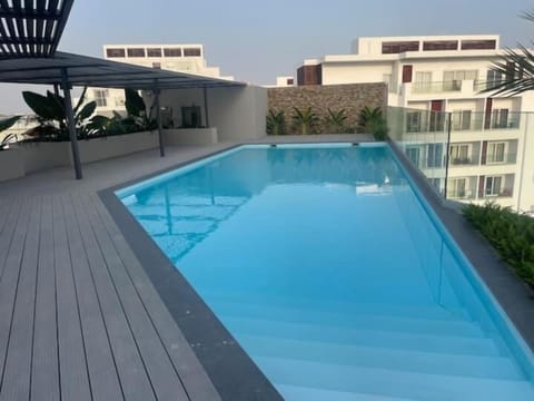 Rooftop pool