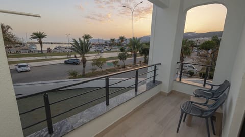 Deluxe Double Room, Balcony, Sea View | Iron/ironing board, free WiFi