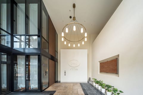 Interior entrance