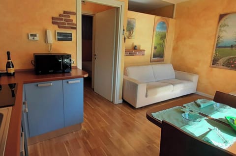 21-inch flat-screen TV with cable channels