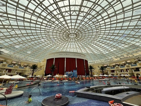 Swim-up bar