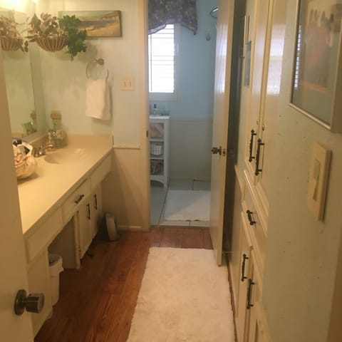 Deluxe Suite | Bathroom | Shower, hair dryer, towels, soap