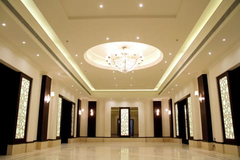 Outdoor banquet area
