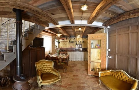 Deluxe Duplex | Living area