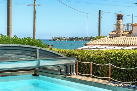 Apartment, 2 Bedrooms, Private Pool | Water view