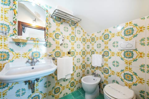 Standard Double or Twin Room, Patio, Sea View | Bathroom | Shower, free toiletries, hair dryer, towels