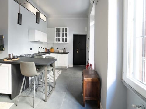 Apartment | Private kitchen | Coffee/tea maker, fridge, microwave, oven