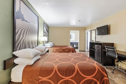 Upgraded, Suite, Multiple Beds | Iron/ironing board, free WiFi, bed sheets