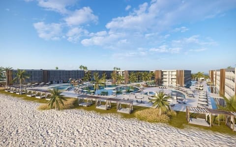 Luxury Double Room | Pool | 6 outdoor pools, free cabanas, sun loungers
