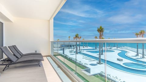Condo, Multiple Beds, Balcony, Ocean View (Encantame Towers Viento 202) | Pool | Outdoor pool
