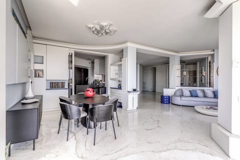 Penthouse, Sea View | Living area | Flat-screen TV