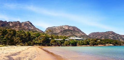 Beach nearby, white sand