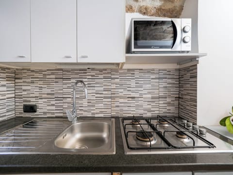 Standard Apartment | Private kitchen | Fridge, stovetop, espresso maker, electric kettle