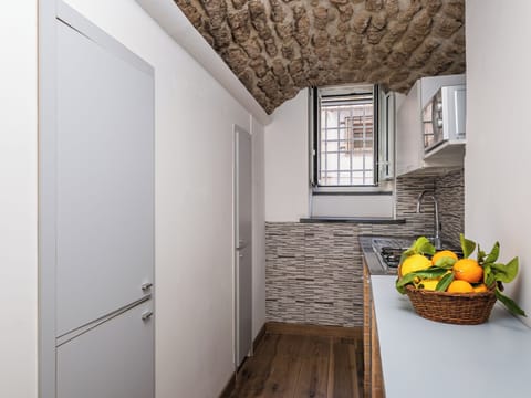 Standard Apartment | Private kitchen | Fridge, stovetop, espresso maker, electric kettle