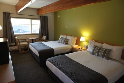 Modern Double Queen | Free WiFi, bed sheets