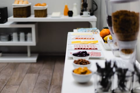 Free daily full breakfast