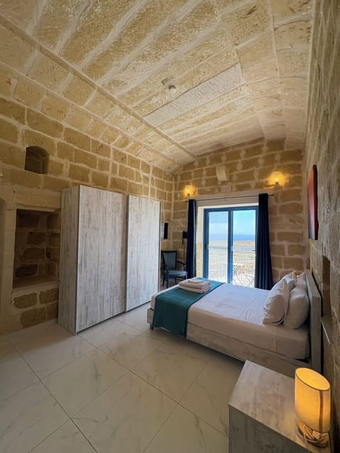 Deluxe Double Room, Balcony, Sea View | In-room safe, desk, laptop workspace, iron/ironing board