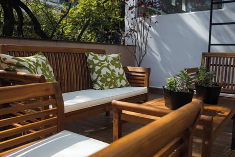 Rooftop terrace