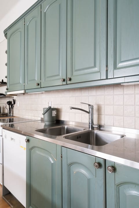 Standard Apartment, Private Bathroom | Private kitchen | Full-size fridge, microwave, oven, stovetop