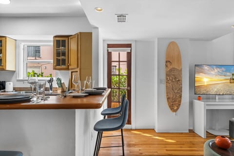 Exclusive Studio, Patio | Egyptian cotton sheets, premium bedding, memory foam beds, desk