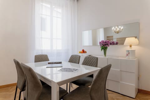 Apartment, City View | Living area | Flat-screen TV