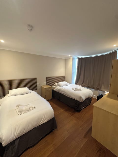 Deluxe Twin Room | Desk, soundproofing, iron/ironing board, bed sheets