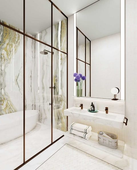 Free toiletries, hair dryer, slippers, towels