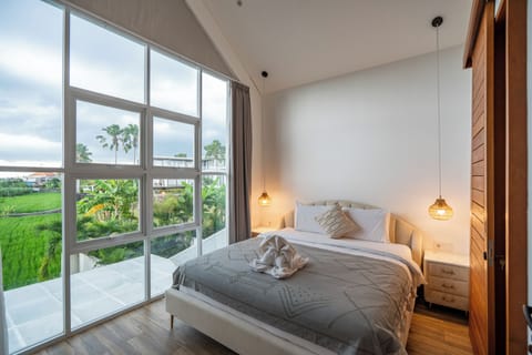 Deluxe Villa, Pool View | In-room safe, desk, laptop workspace, iron/ironing board