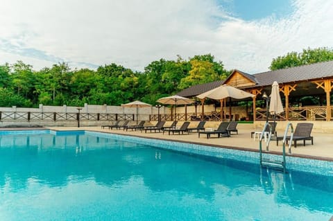 Seasonal outdoor pool