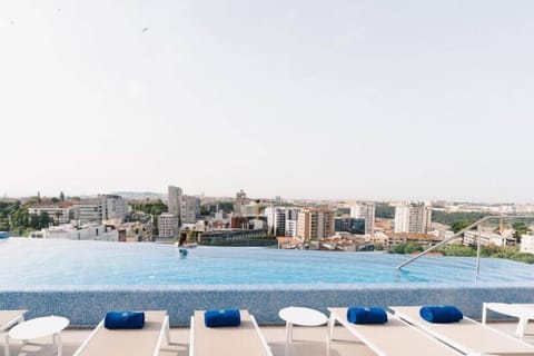 Indoor pool, seasonal outdoor pool