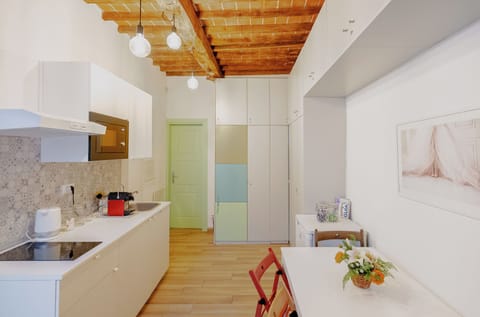 Family Apartment | Private kitchen | Shared fridge