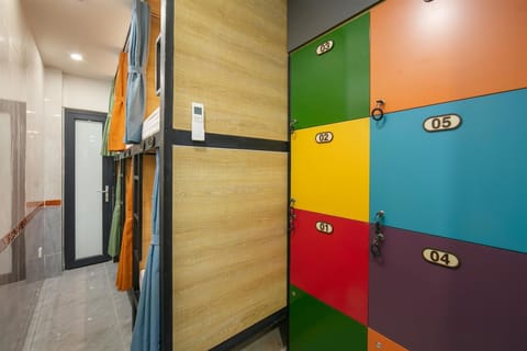 Shared Dormitory (Bed in 10-Bed) | Hypo-allergenic bedding available, desk, laptop workspace, soundproofing