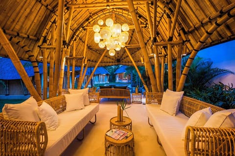 Deluxe Villa, 4 Bedrooms, Private Pool, Pool View | Living area