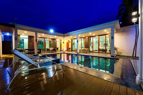 Villa, 4 Bedrooms, Private Pool, Pool View | Floor plan