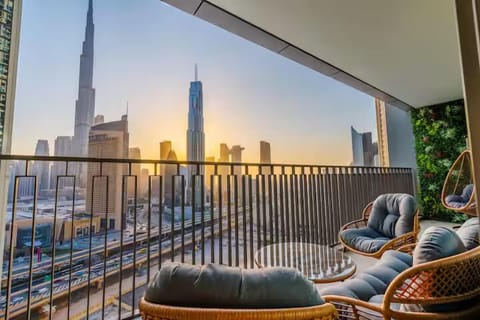 Luxury Apartment, Balcony, City View | Balcony