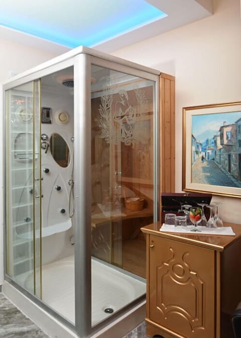 Free toiletries, hair dryer, slippers, towels