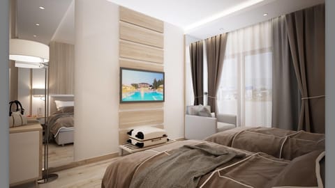 In-room safe, iron/ironing board, free cribs/infant beds, free WiFi